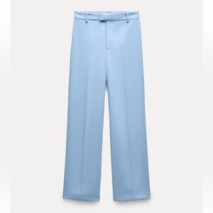 Zara Light Blue Women's Trousers